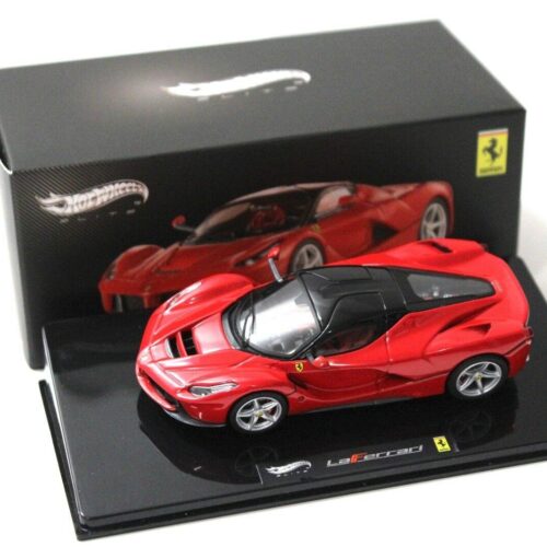 1:43 Hot Wheels Elite Ferrari LaFerrari red