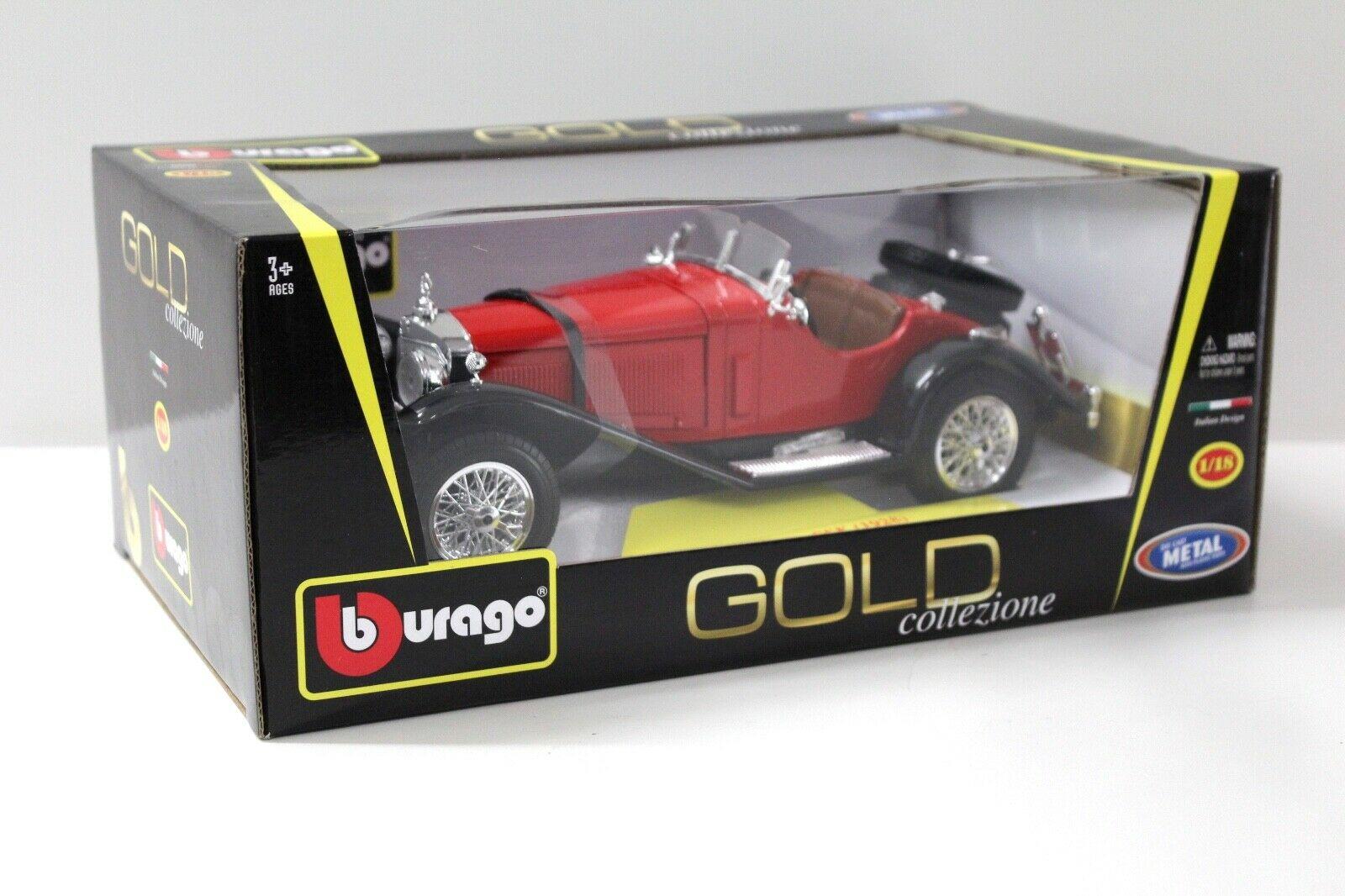 1:18 Bburago Mercedes SSK red