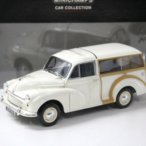 1:18 Minichamps Morris Minor Traveller white