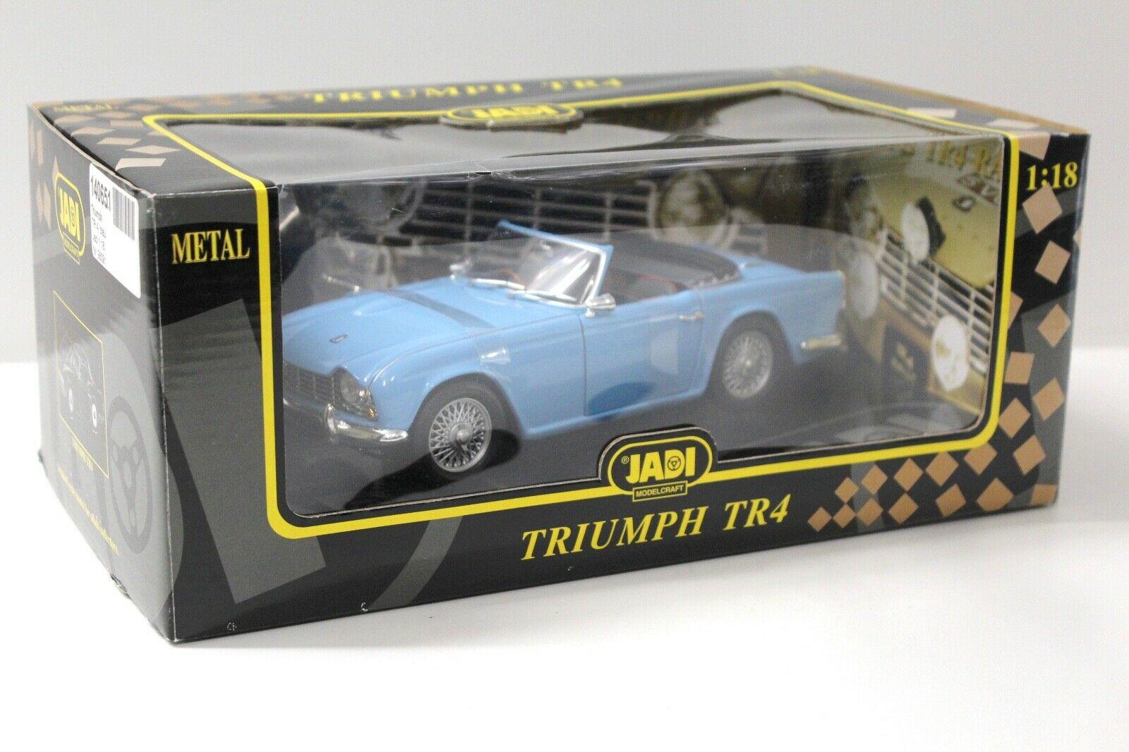 1:18 Jadi Triumph TR4 Roadster blue