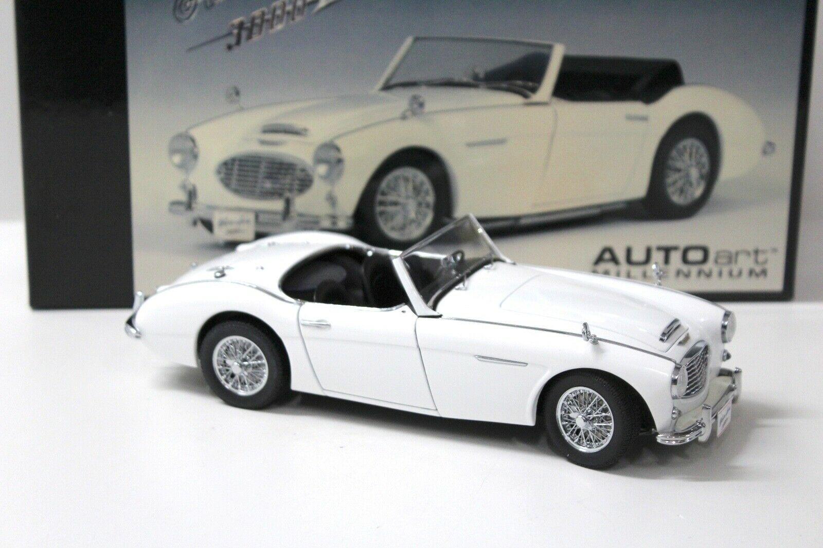 1:18 AUTOart Austin Healey 3000 MKII Roadster white