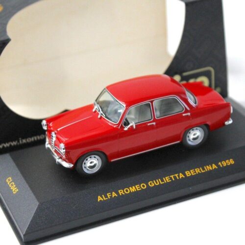 1:43 IXO Alfa Romeo Gulietta Berlina 1956 red