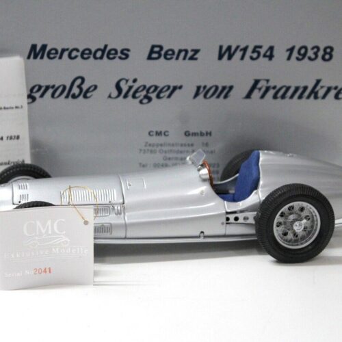1:18 CMC Mercedes W154 Sieger Frankreich 1938 silver