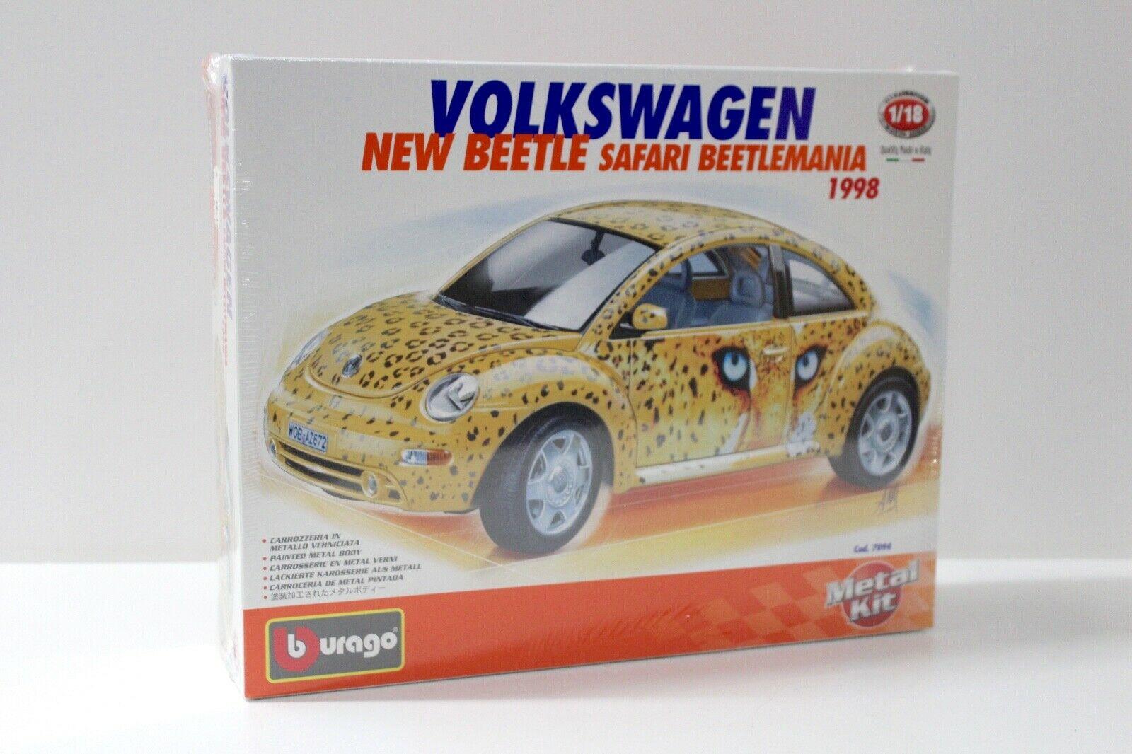 1:18 Bburago VW NEW Beetle Safari 1998 KIT/ BAUSATZ
