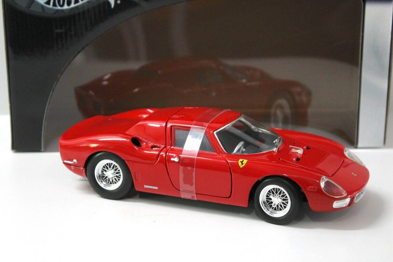 1:18 Hot Wheels Ferrari 250 LM Coupe red
