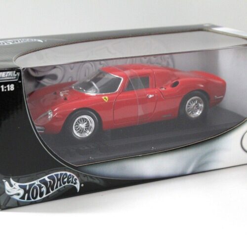1:18 Hot Wheels Ferrari 250 LM Coupe red