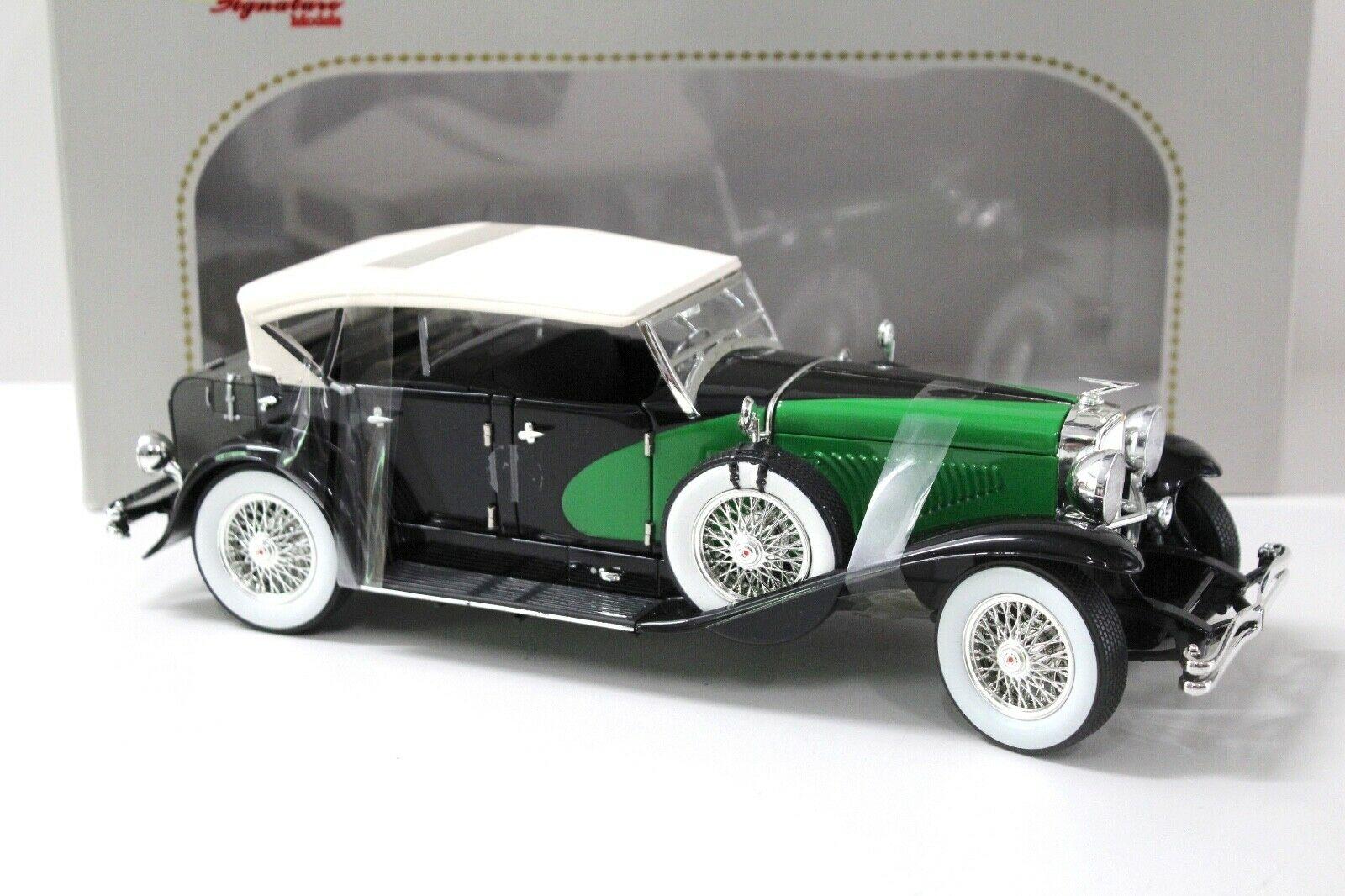 1:18 Signature Models 1934 Duesenberg green/ black