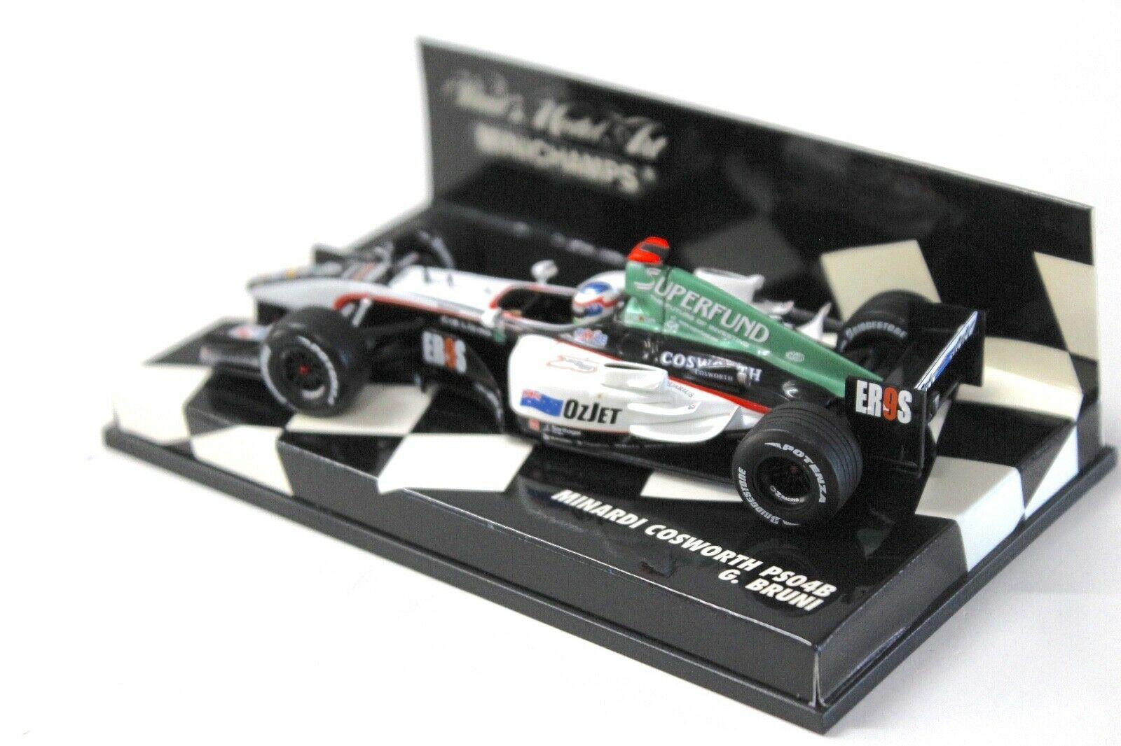1:43 Minichamps Minardi Cosworth PS04B G.Bruni