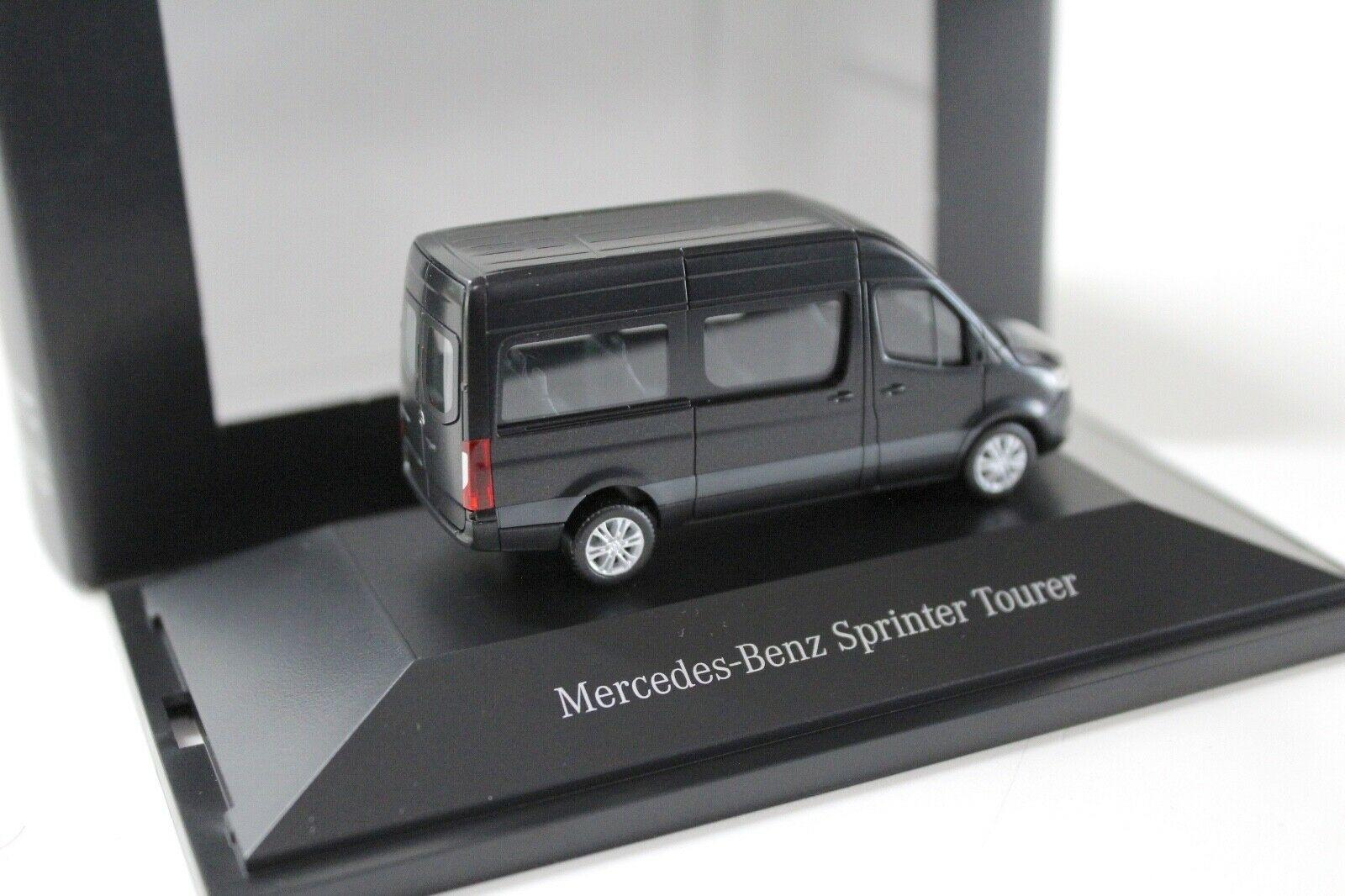 1:87 Herpa Mercedes Sprinter Kombi black DEALER VERSION