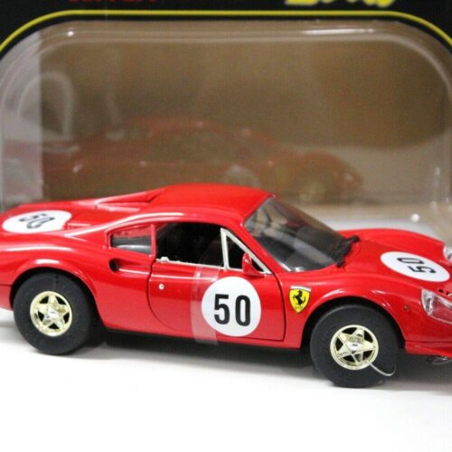 1:18 Anson Ferrari Dino 246GT Coupe red #50