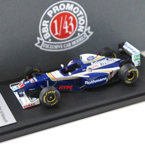1:43 BBR F1 Williams Renault FW19 GP Brasile Villeneuve 1997