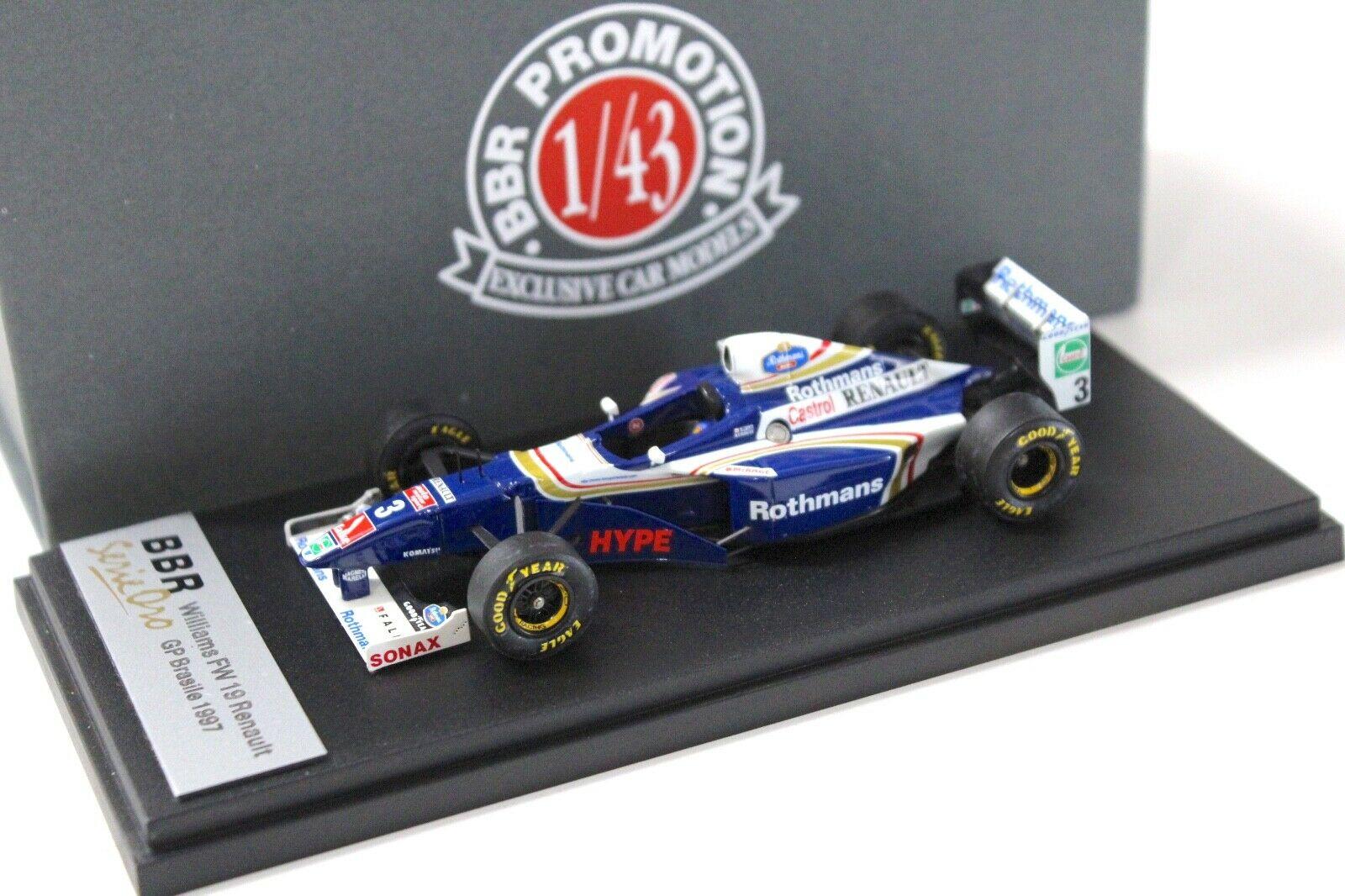 ID 49916 orig.jpg 1:43 BBR F1 Williams Renault FW19 GP Brasile Villeneuve 1997