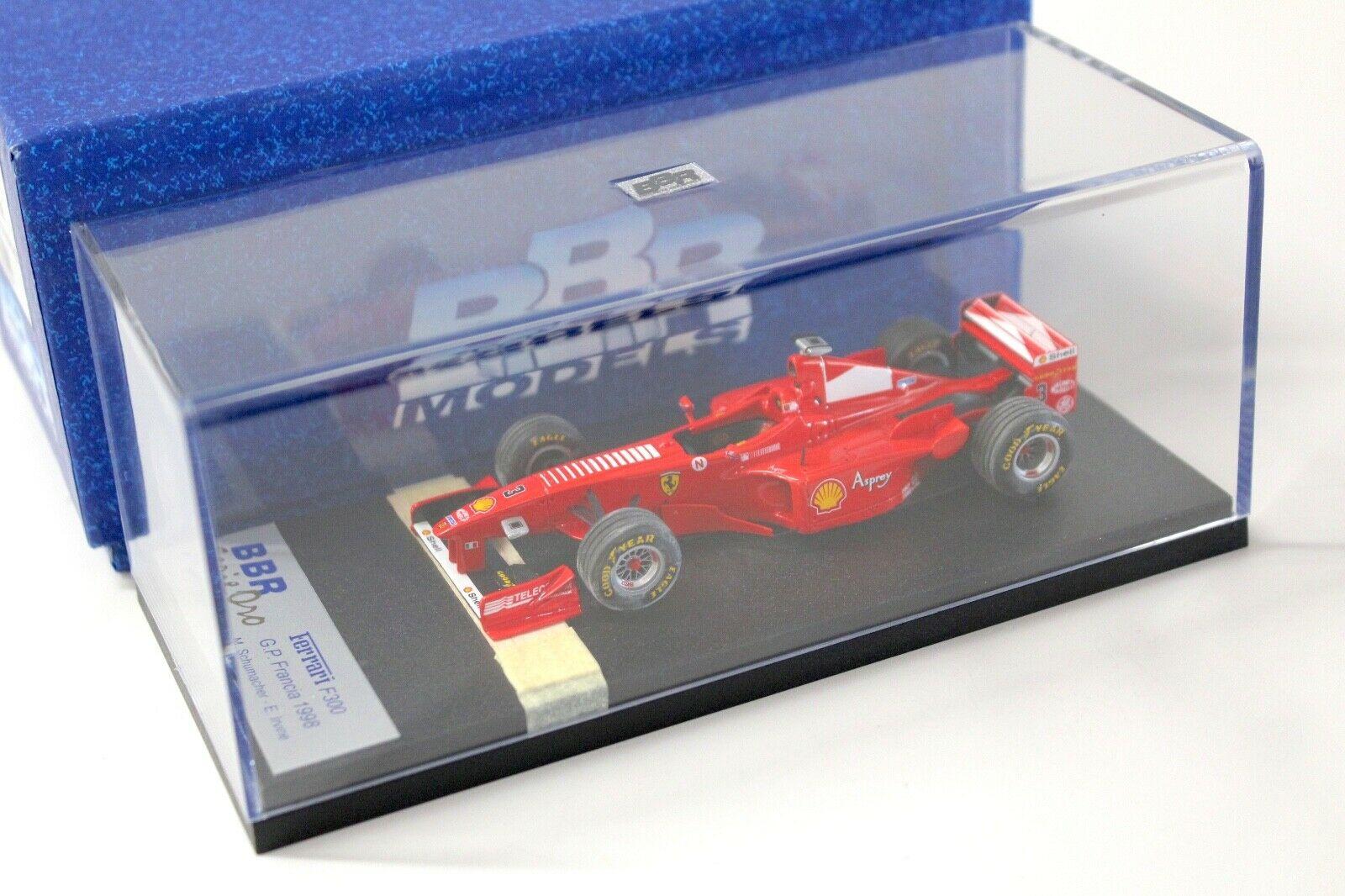 1:43 BBR F1 Ferrari F300 GP Francia 1998 Winner Schumacher