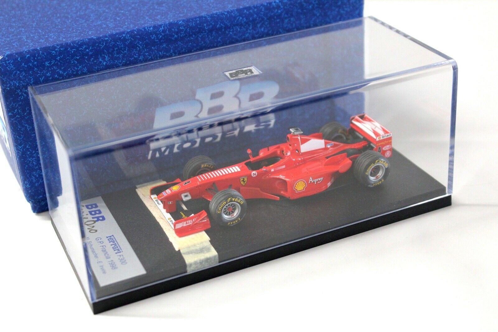 1:43 BBR F1 Ferrari F300 GP Francia 1998 E.Irvine #4