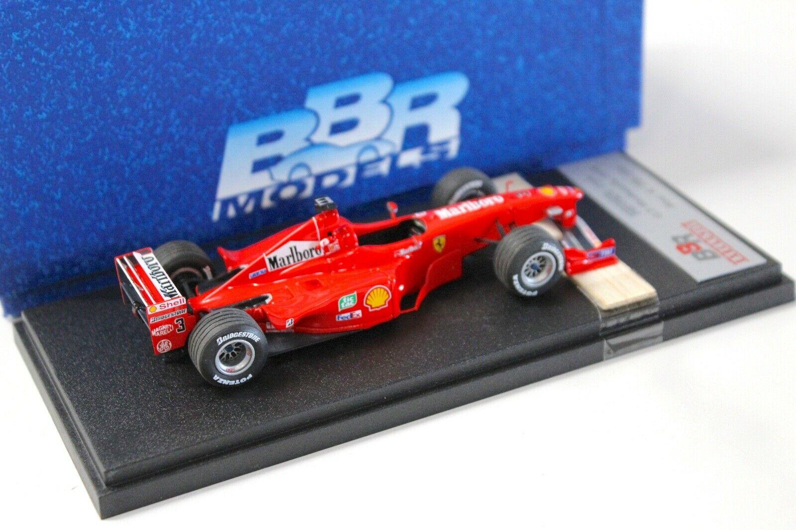 1:43 BBR F1 Ferrari F399 GP Montecarlo 1999 M.Schumacher