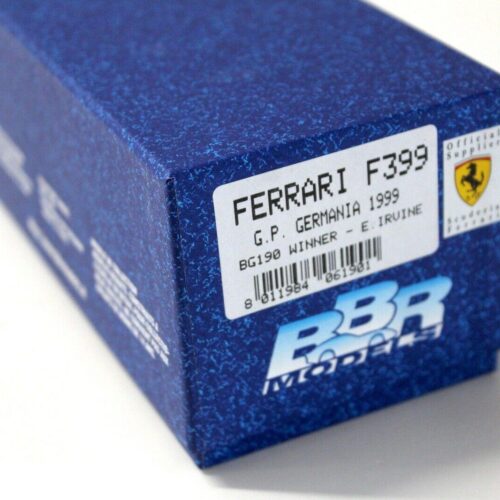 1:43 BBR F1 Ferrari F399 GP Germania 1999 Winner E.Irvine
