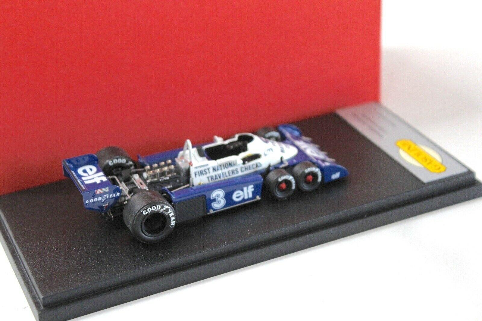 1:43 BBR Gasoline Tyrrell Ford P34/2 GP Monaco Peterson