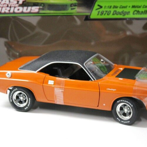 1:18 ERTL Dodge Challenger 1970 Fast & Furious orange