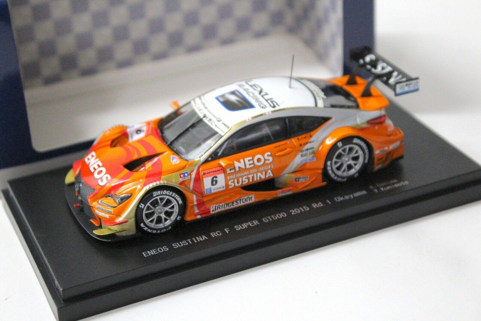 ID 50076 orig.jpg 1:43 Ebbro Lexus Eneos Sustina RC F Super GT500 #6 orange