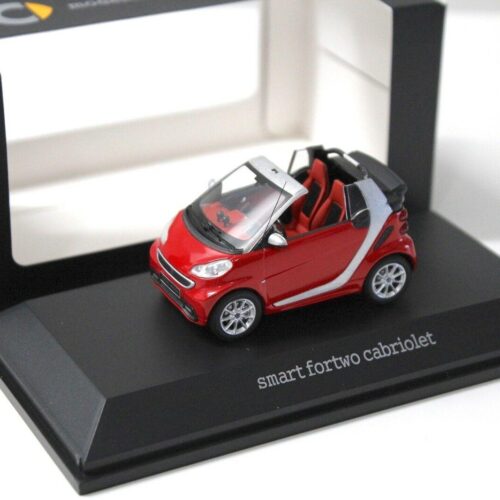1:43 Minimax Spark Smart Fortwo Cabriolet red DEALER VERSION