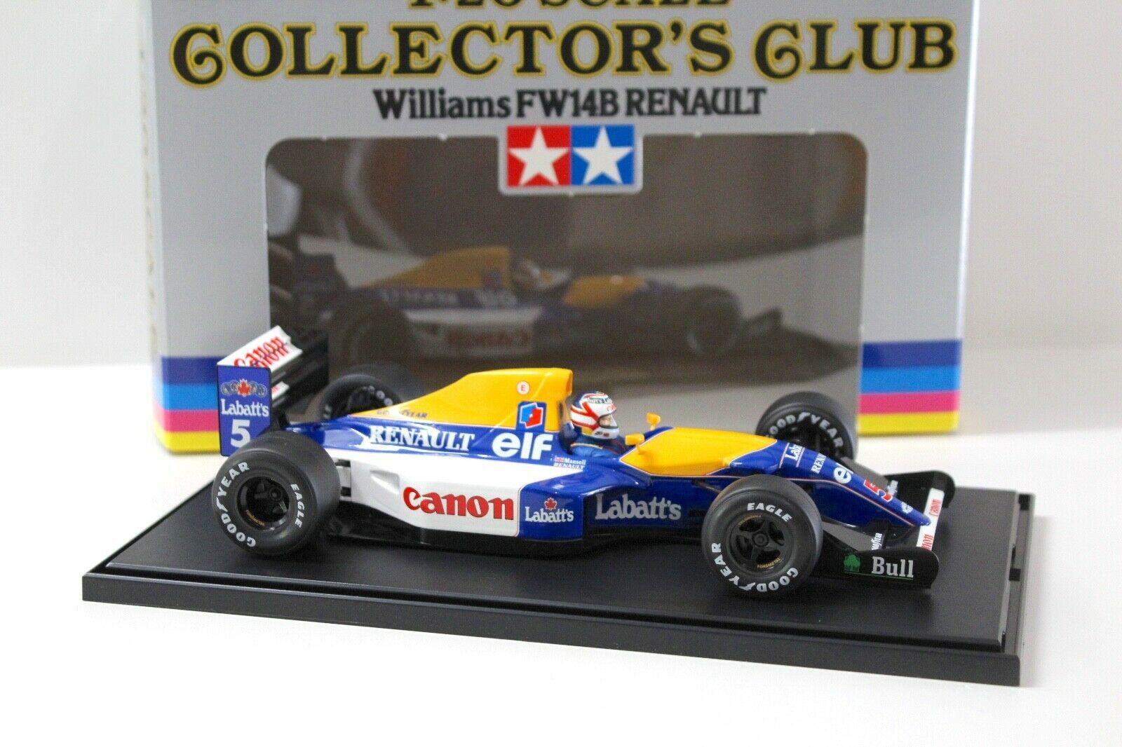 1:20 Tamiya Collectors Club Williams FW14B Renault #5
