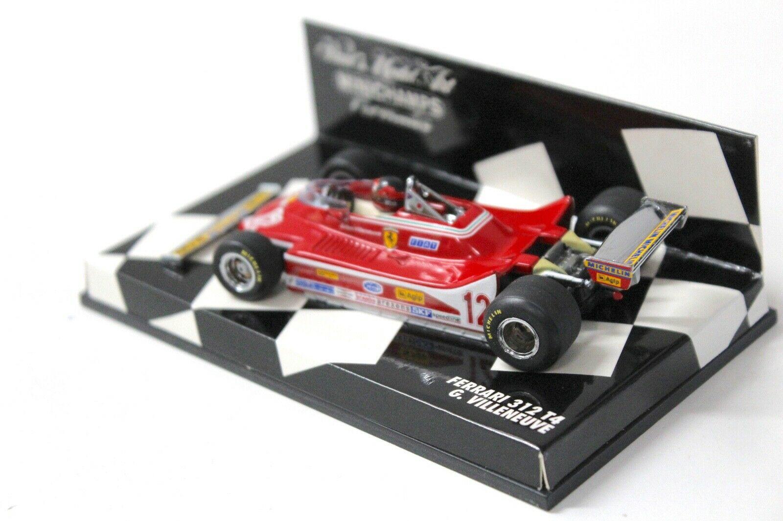 1:43 Minichamps Ferrari 312 T4 G.Villeneuve #12