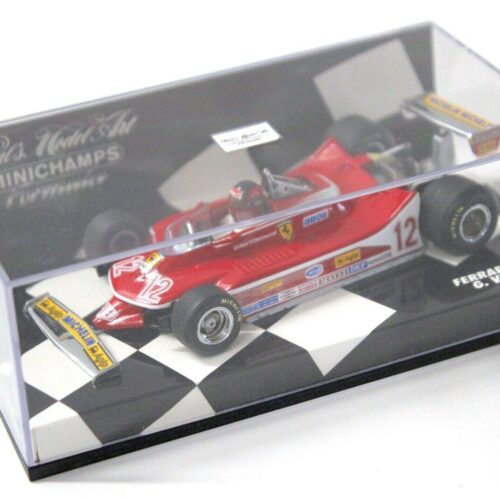 1:43 Minichamps Ferrari 312 T4 G.Villeneuve #12