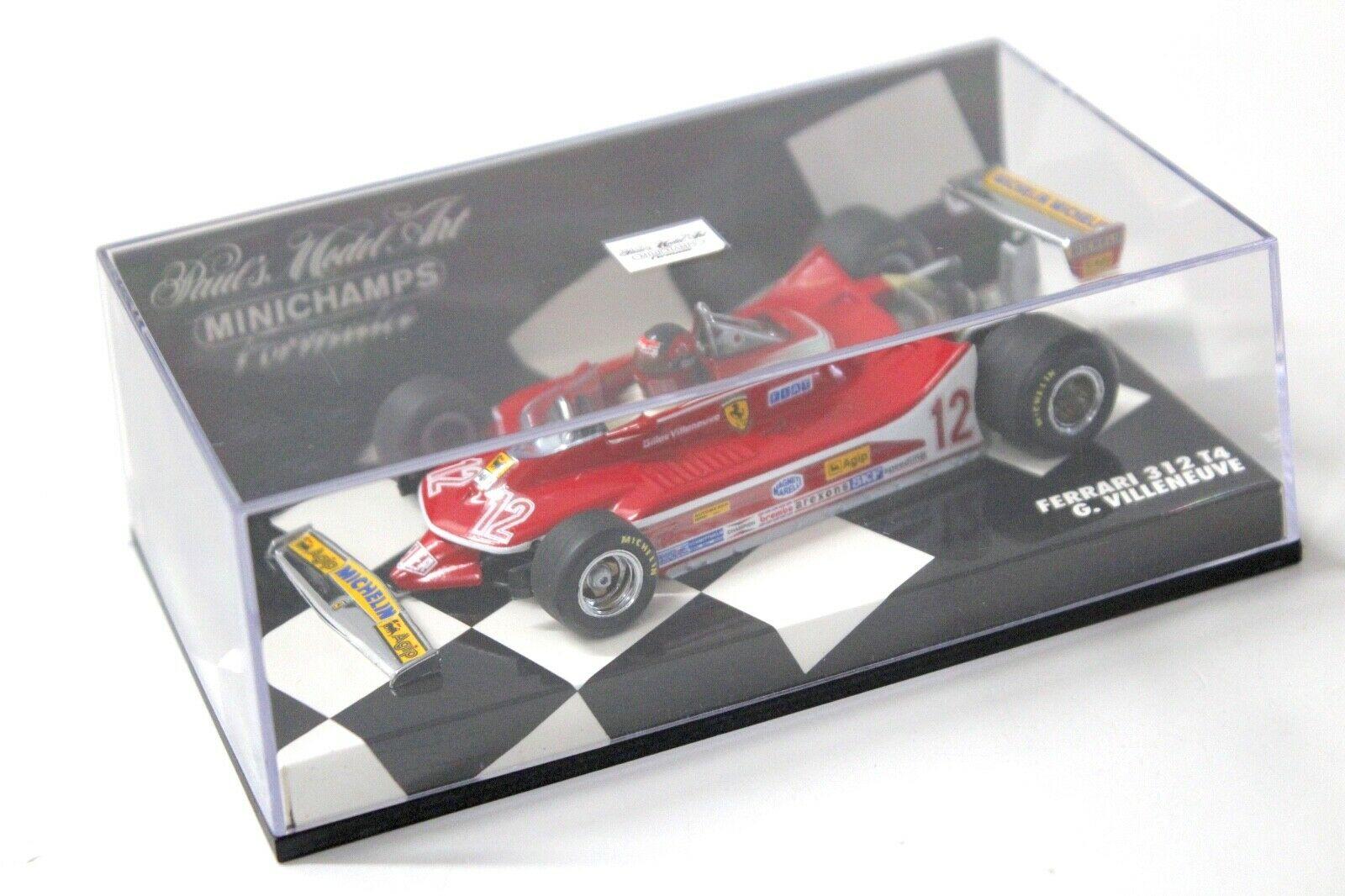 1:43 Minichamps Ferrari 312 T4 G.Villeneuve #12