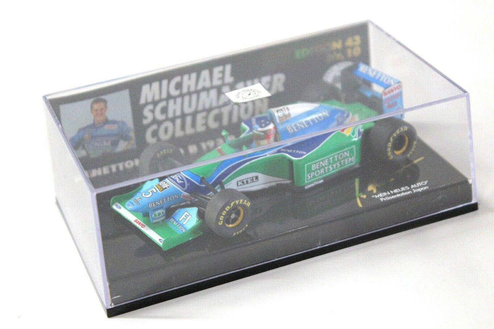 1:43 Minichamps Benetton Ford B193B Schumacher Mein NEUES