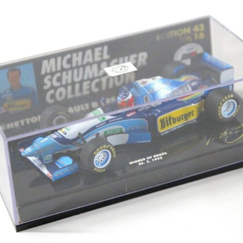 1:43 Minichamps Benetton Renault B195 Schumi GP Brasil