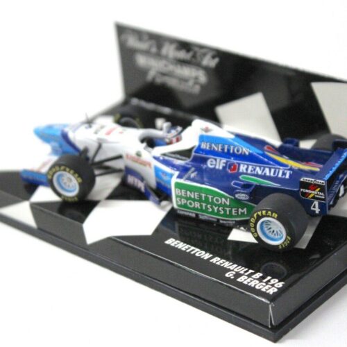 1:43 Minichamps Benetton Renault B196 G.Berger #4 - Image 2