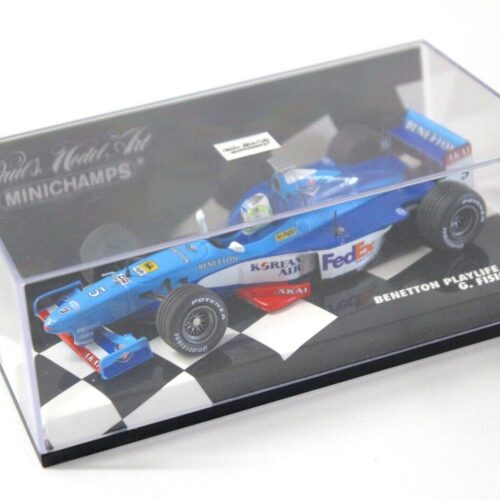 1:43 Minichamps Benetton Playlife B198 G.Fisichella #5