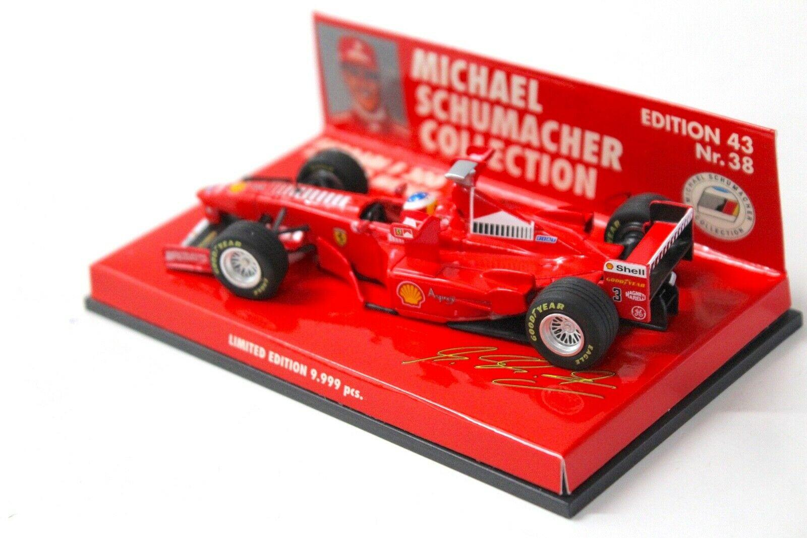 1:43 Minichamps Ferrari F300 Tower Wing Schumacher #3