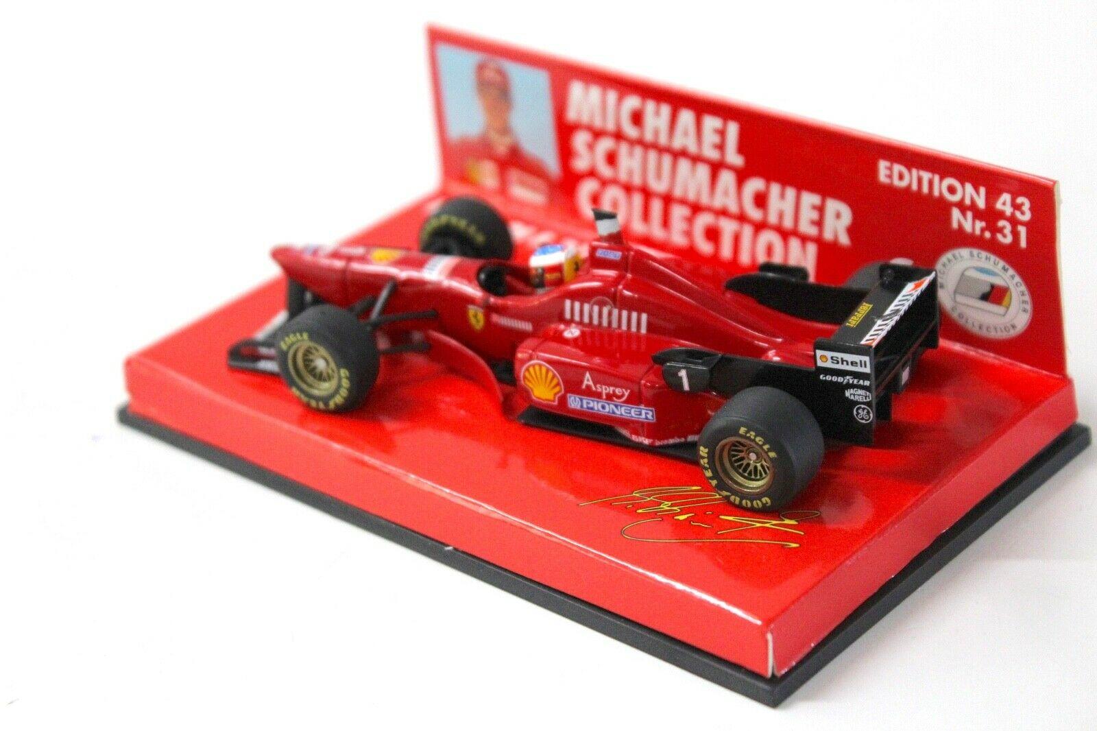 1:43 Minichamps F1 Ferrari F310/2 M.Schumacher #1