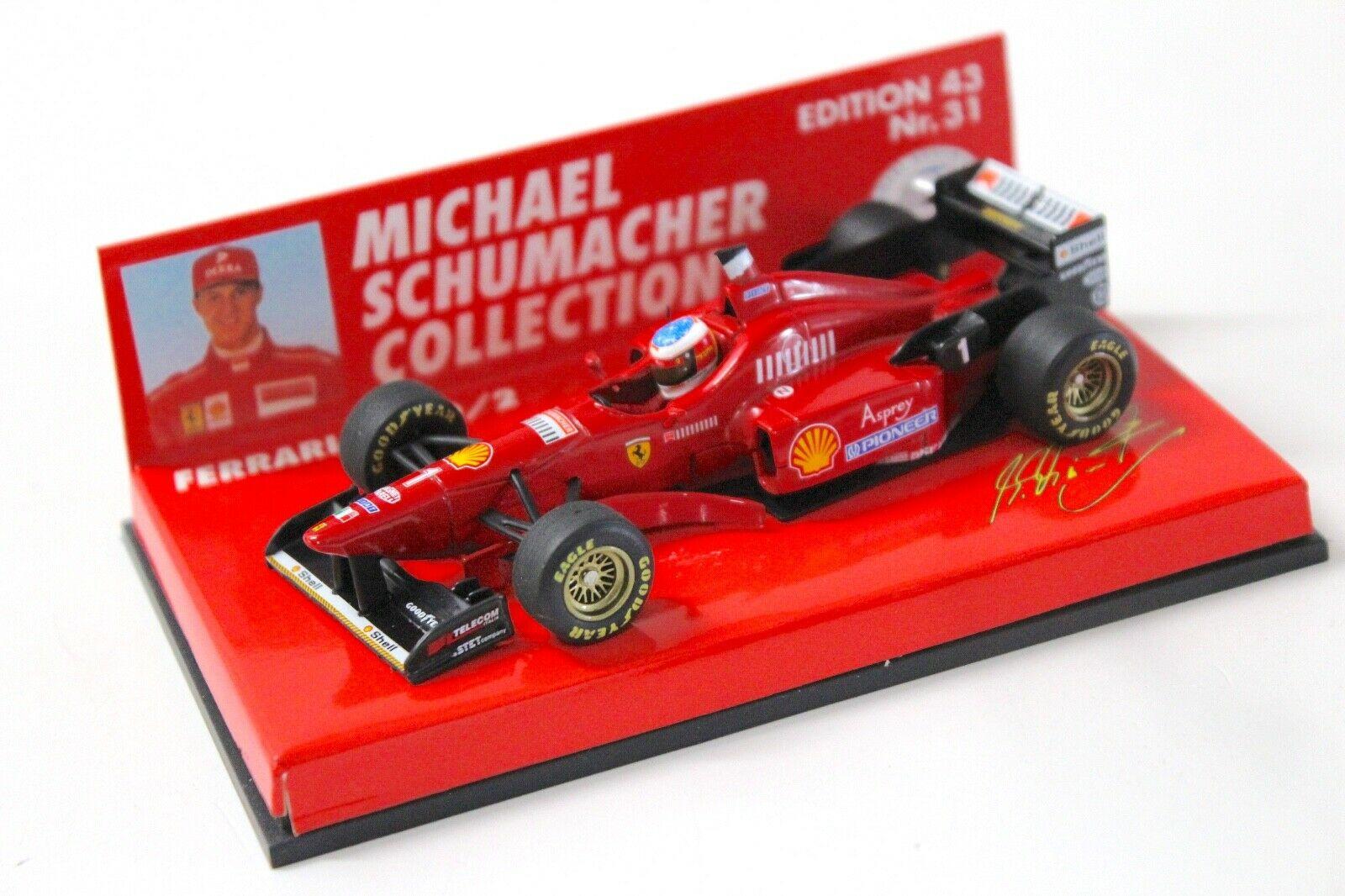 1:43 Minichamps F1 Ferrari F310/2 M.Schumacher #1