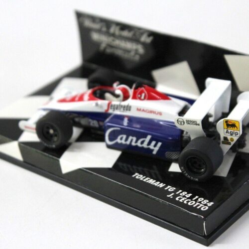 1:43 Minichamps Toleman TG 184 J.Cecotto 1984 #20