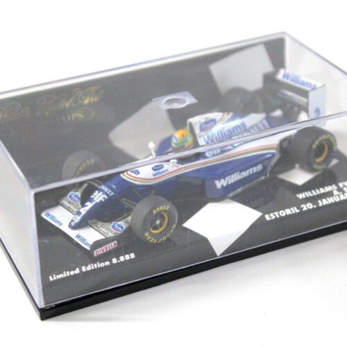 1:43 Minichamps Renault Williams FW15 A.Senna Estoril