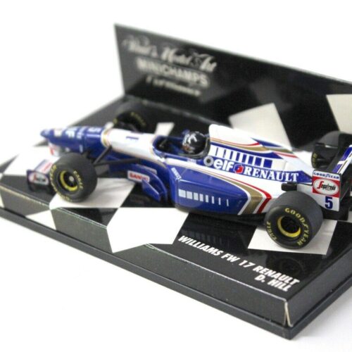 1:43 Minichamps Renault Williams FW17 D.Hill #5