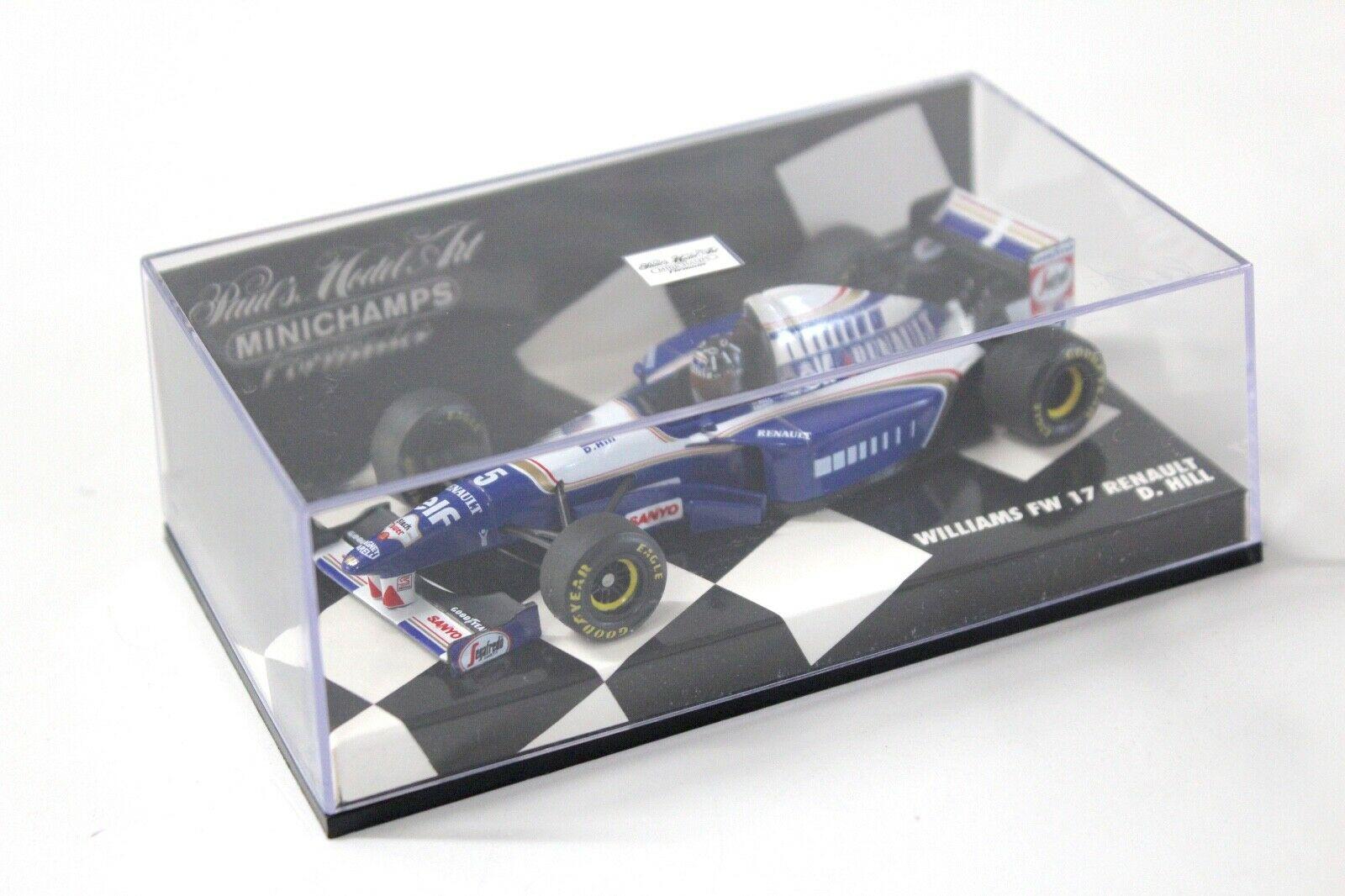 1:43 Minichamps Renault Williams FW17 D.Hill #5