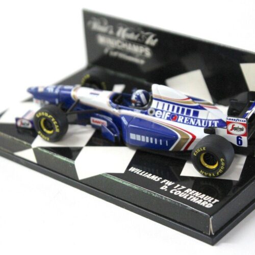 1:43 Minichamps Williams Renault FW17 D.Coulthard #6