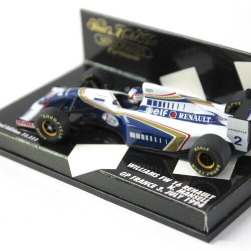 1:43 Minichamps Williams Renault FW16 Mansell GP France