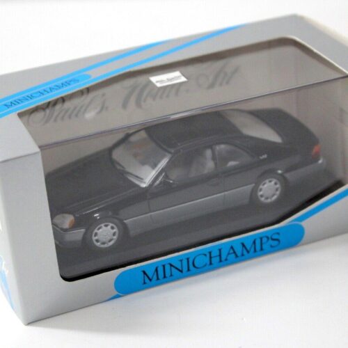 1:43 Minichamps Mercedes 600 SEC Coupe black