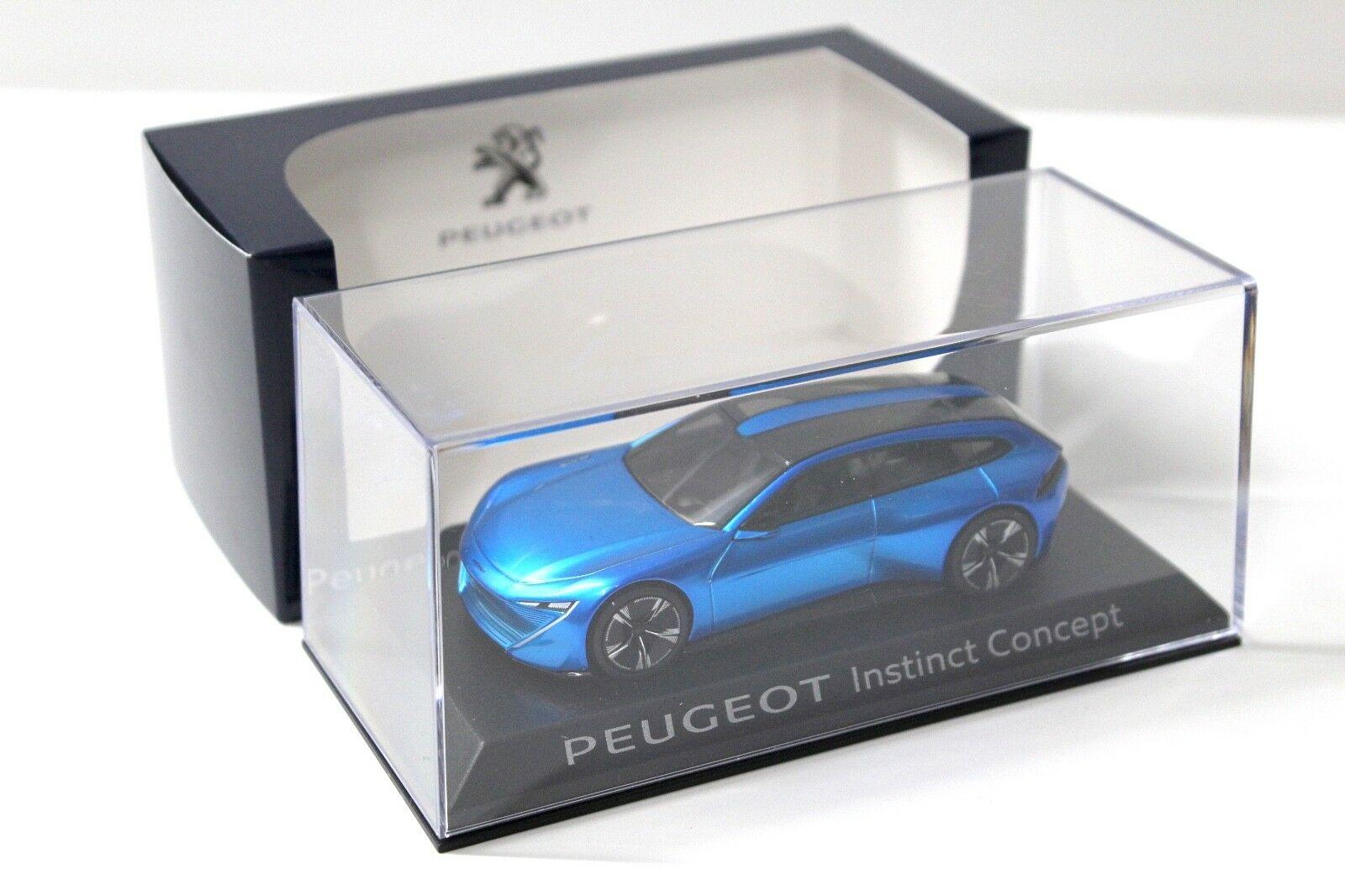 1:43 Norev Peugeot Instinct Concept blue DEALER VERSION