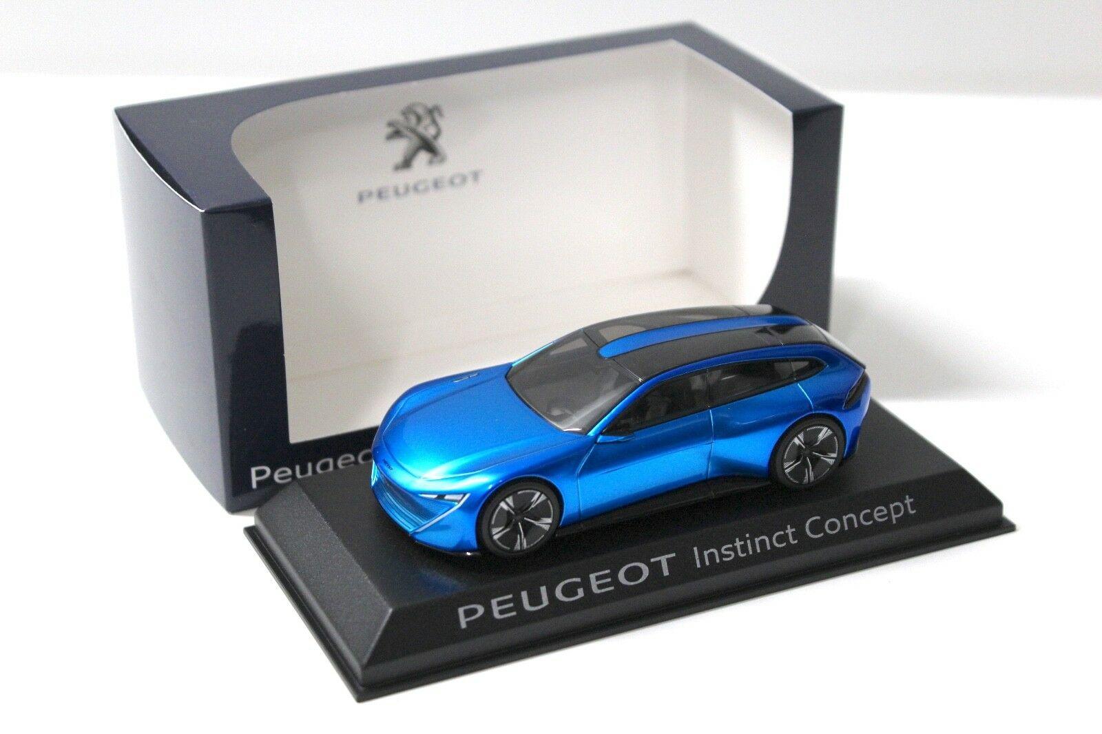 1:43 Norev Peugeot Instinct Concept blue DEALER VERSION