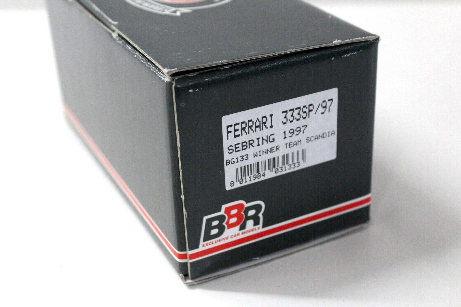 1:43 BBR Ferrari 333 SP/97 Sebring Team Scandia #3