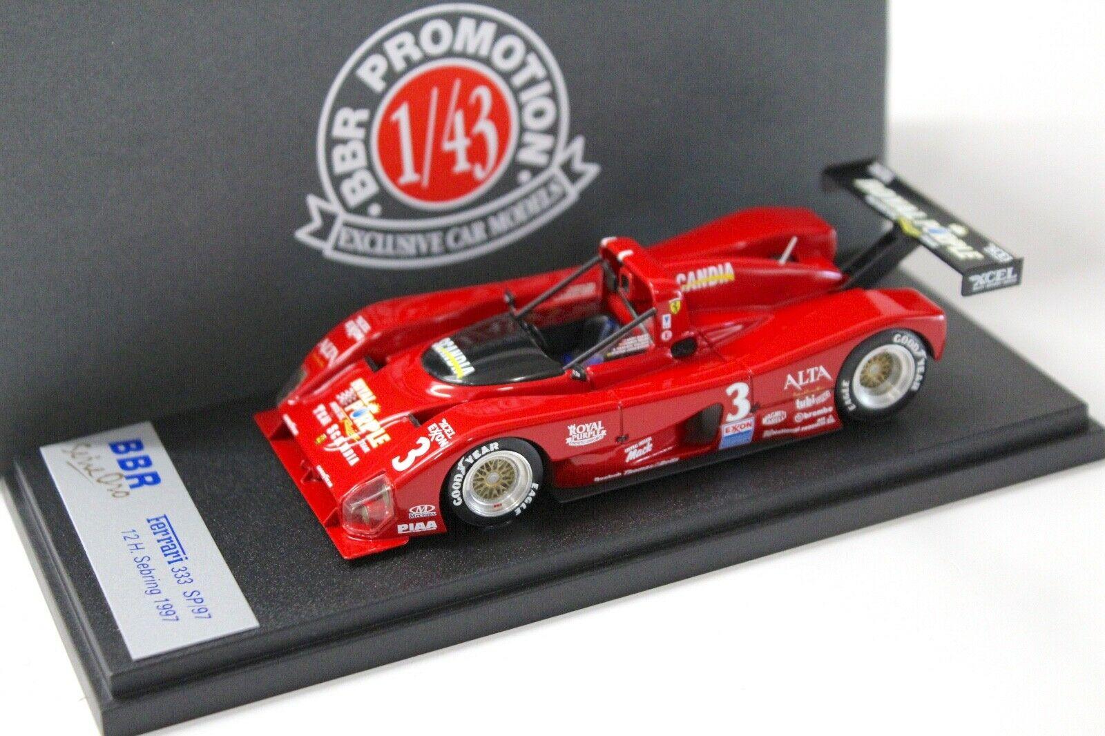 1:43 BBR Ferrari 333 SP/97 Sebring Team Scandia #3