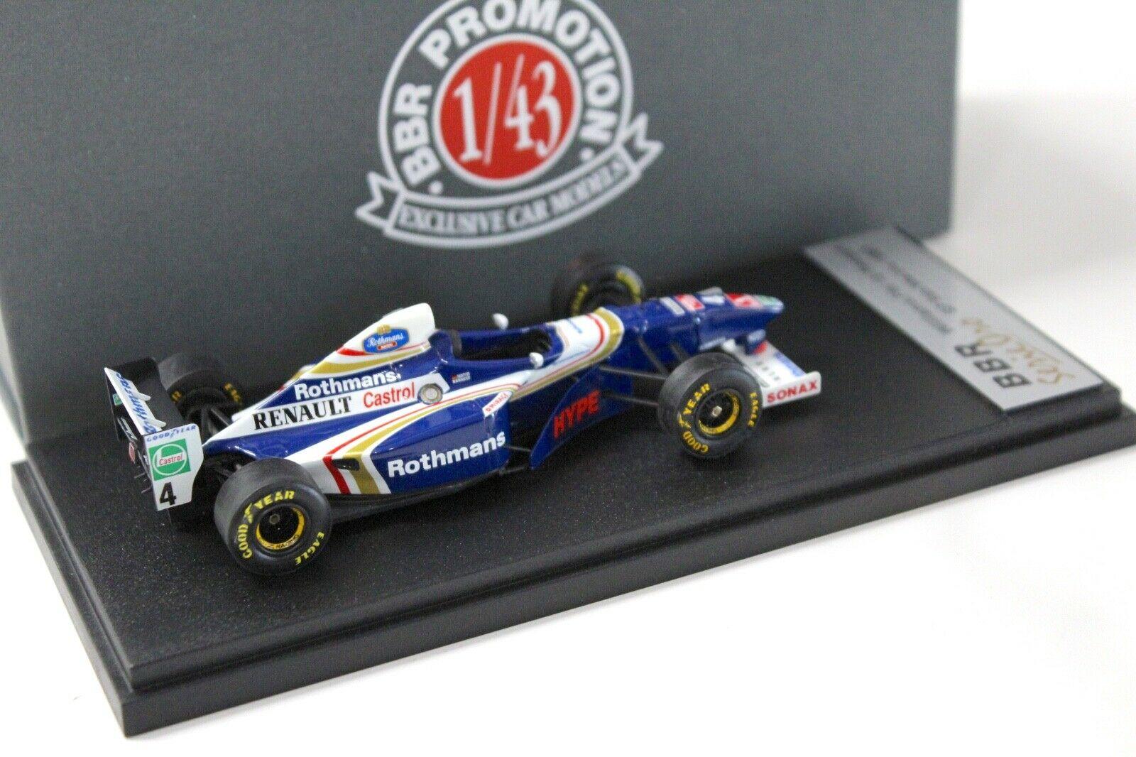 1:43 BBR F1 Williams Renault FW19 GP San Marino Frenzen 1997