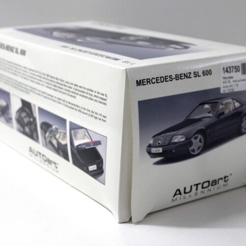 1:18 AUTOart Mercedes SL600 V12 R129 black