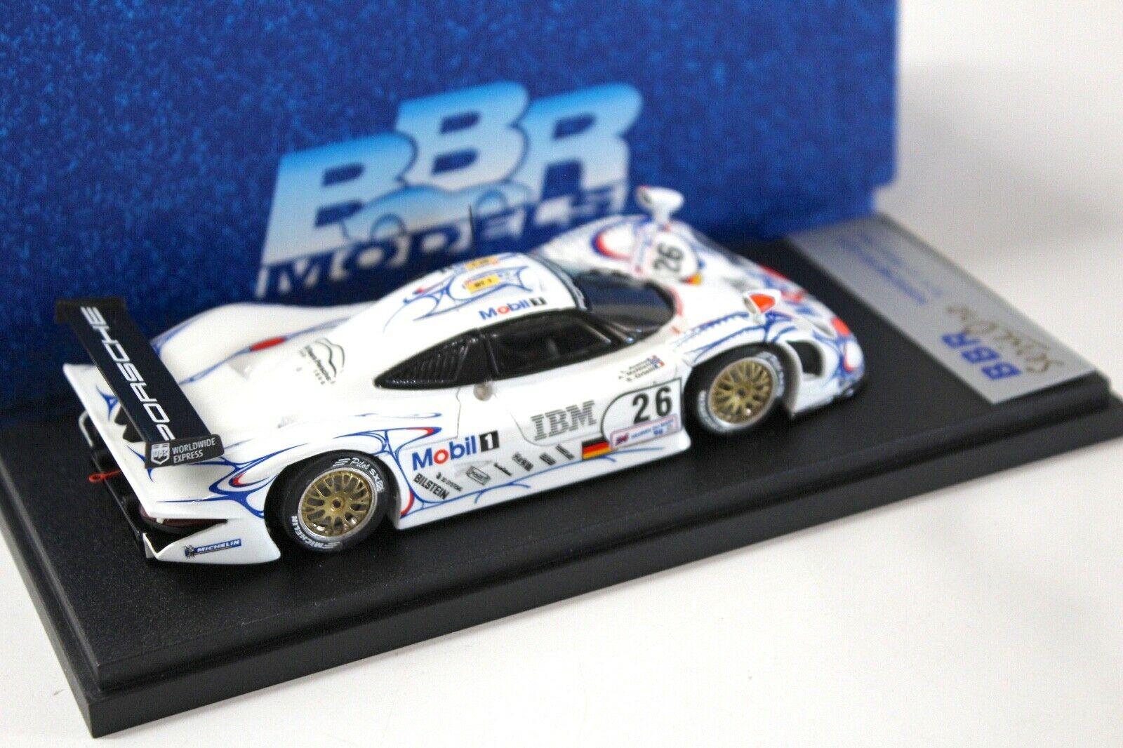 1:43 BBR Porsche 911 GT1 24h Le Mans 1998 Winner #26
