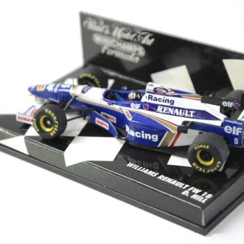 1:43 Minichamps Renault Williams FW18 D.Hill #5